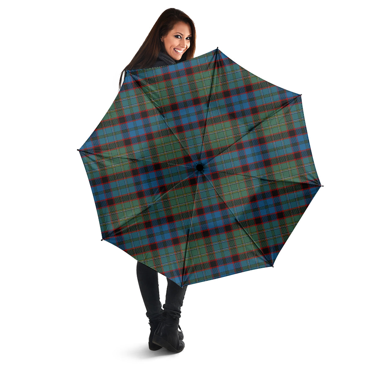 MacNicol Hunting Tartan Umbrella - Tartanvibesclothing