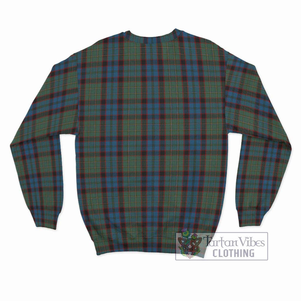 MacNicol Hunting Tartan Sweatshirt with Family Crest DNA In Me Style - Tartanvibesclothing Shop