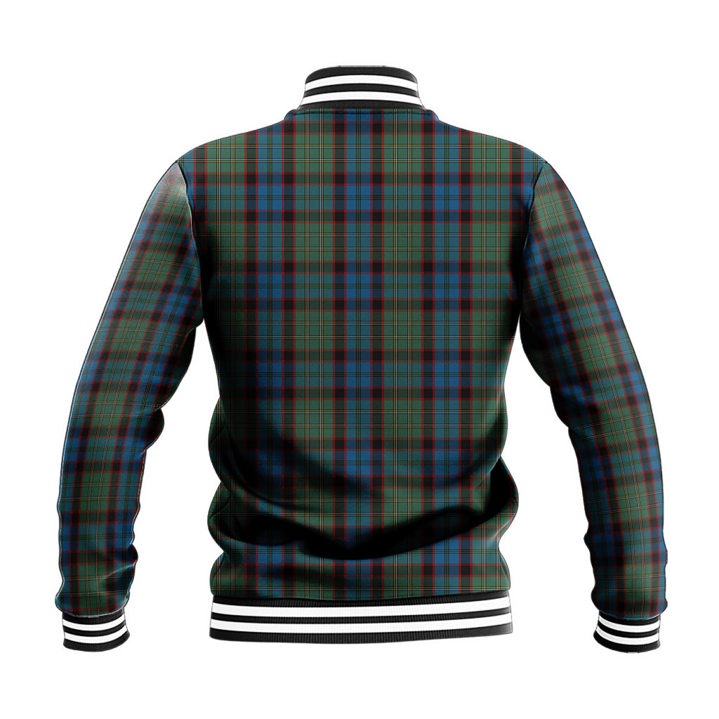 MacNicol Hunting Tartan Baseball Jacket with Family Crest - Tartan Vibes Clothing