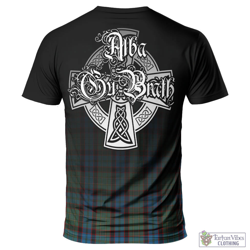 Tartan Vibes Clothing MacNicol Hunting Tartan T-Shirt Featuring Alba Gu Brath Family Crest Celtic Inspired