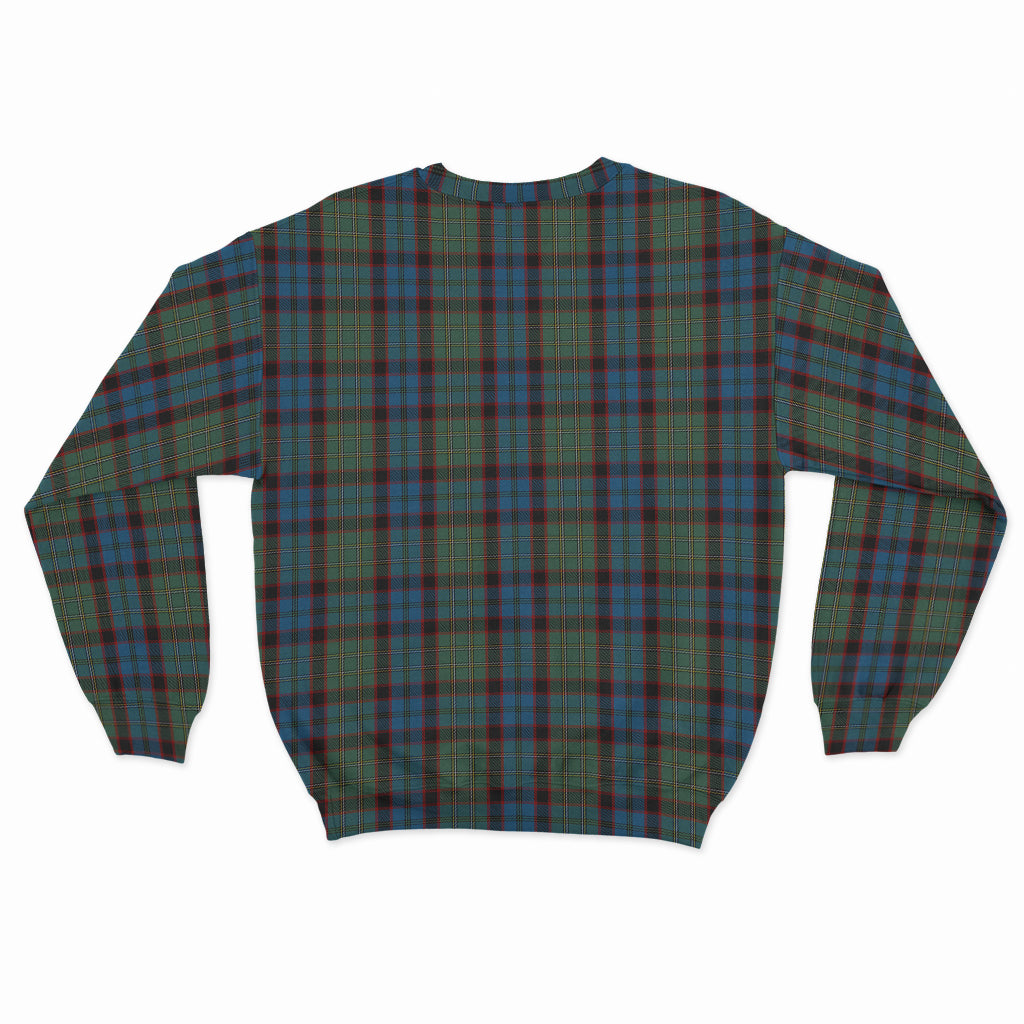 MacNicol Hunting Tartan Sweatshirt with Family Crest - Tartan Vibes Clothing