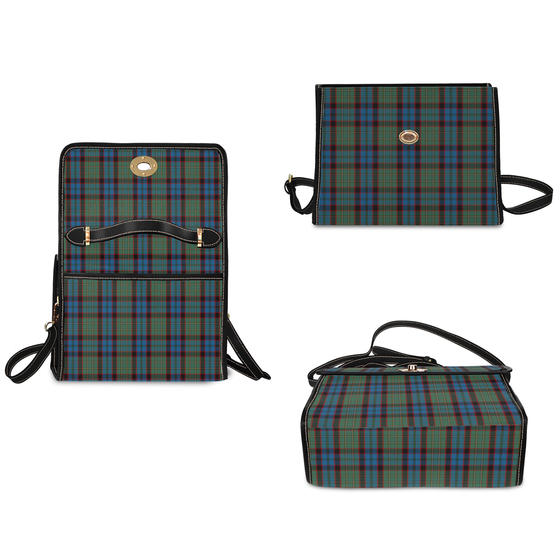 macnicol-hunting-tartan-leather-strap-waterproof-canvas-bag