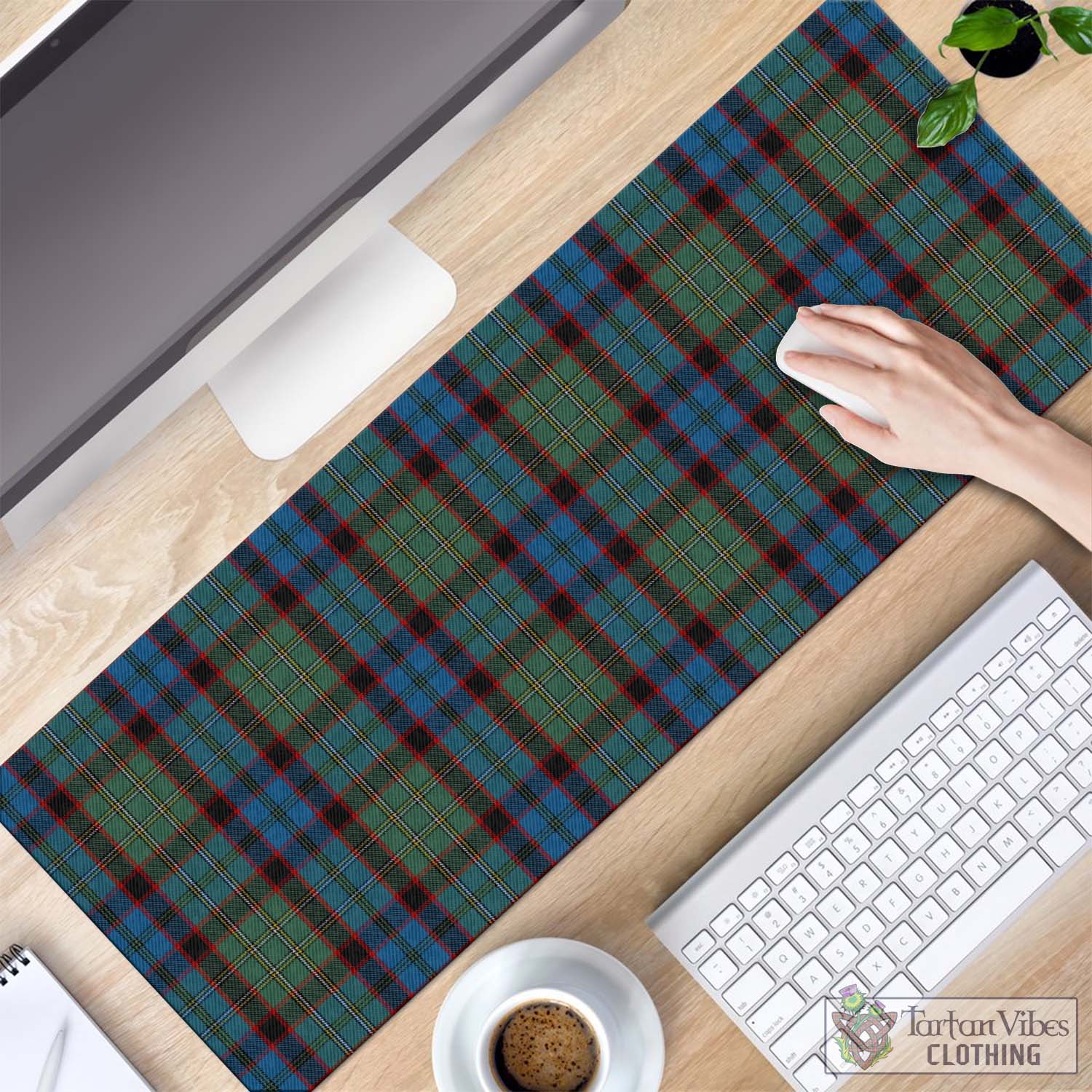 Tartan Vibes Clothing MacNicol Hunting Tartan Mouse Pad