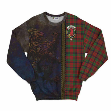MacNicol (McNicol) Tartan Family Crest Sweatshirt Alba Gu Brath Be Brave Lion Ancient Style Unisex - Tartan Vibes Clothing
