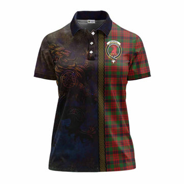 MacNicol (McNicol) Tartan Family Crest Women's Polo Shirt Alba Gu Brath Be Brave Lion Ancient Style Women - Tartan Vibes Clothing