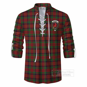 MacNicol (McNicol) Tartan Ghillie Kilt Shirt with Family Crest DNA In Me Style