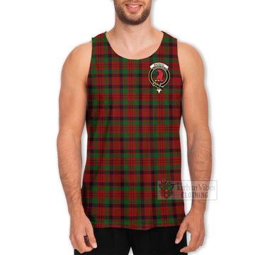 MacNicol (McNicol) Tartan Men's Tank Top with Family Crest Celtic Skull Style - Tartan Vibes Clothing