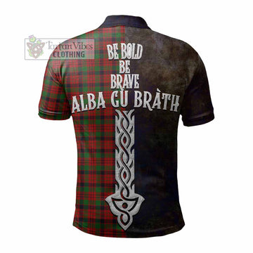 MacNicol (McNicol) Tartan Family Crest Polo Shirt Alba Gu Brath Be Brave Lion Ancient Style - Tartan Vibes Clothing