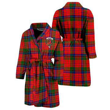 MacNicol of Scorrybreac Tartan Bathrobe with Family Crest