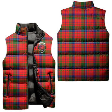 MacNicol of Scorrybreac Tartan Sleeveless Puffer Jacket with Family Crest