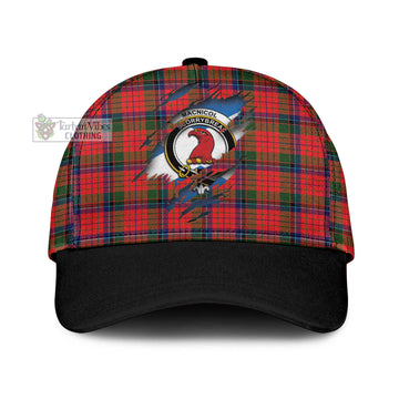 MacNicol of Scorrybreac Tartan Classic Cap with Family Crest In Me Style