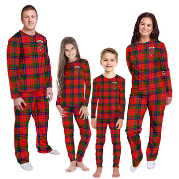 MacNicol of Scorrybreac Tartan Pajamas Family Set with Family Crest