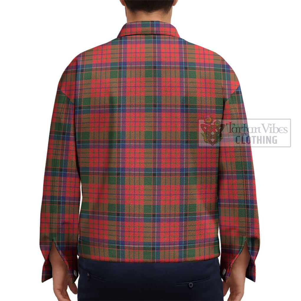 MacNicol of Scorrybreac Tartan Unisex Lapel Cotton Jacket - Tartan Vibes Clothing