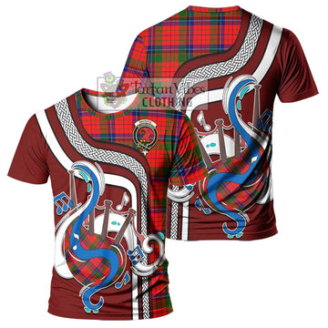 MacNicol of Scorrybreac Tartan T-Shirt with Epic Bagpipe Style