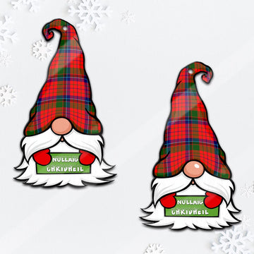 MacNicol of Scorrybreac Gnome Christmas Ornament with His Tartan Christmas Hat