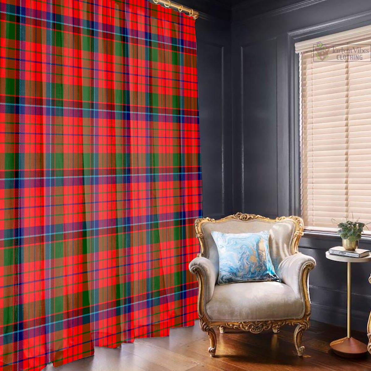 MacNicol of Scorrybreac Tartan Window Curtain