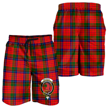 MacNicol of Scorrybreac Tartan Mens Shorts with Family Crest