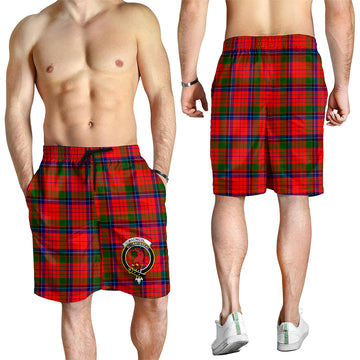 MacNicol of Scorrybreac Tartan Mens Shorts with Family Crest