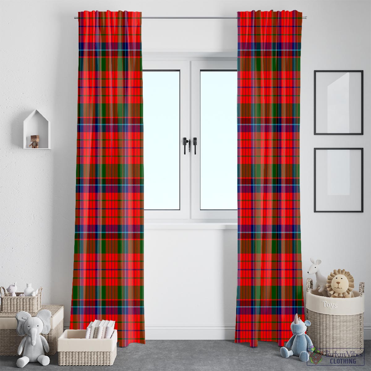 MacNicol of Scorrybreac Tartan Window Curtain