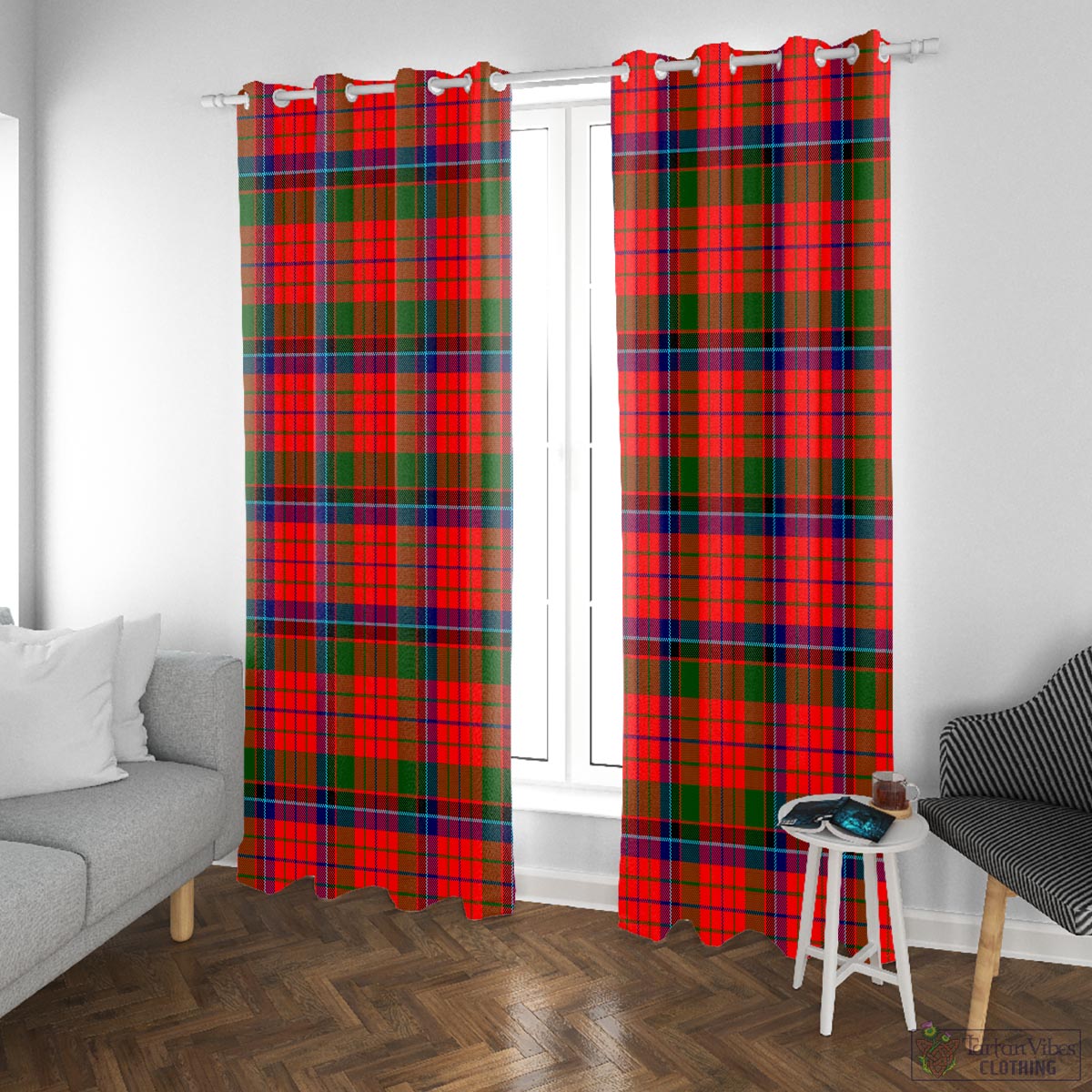 MacNicol of Scorrybreac Tartan Window Curtain