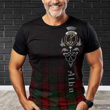 MacPhail (McPhail) Tartan T-Shirt Featuring Alba Gu Brath Family Crest Celtic Inspired