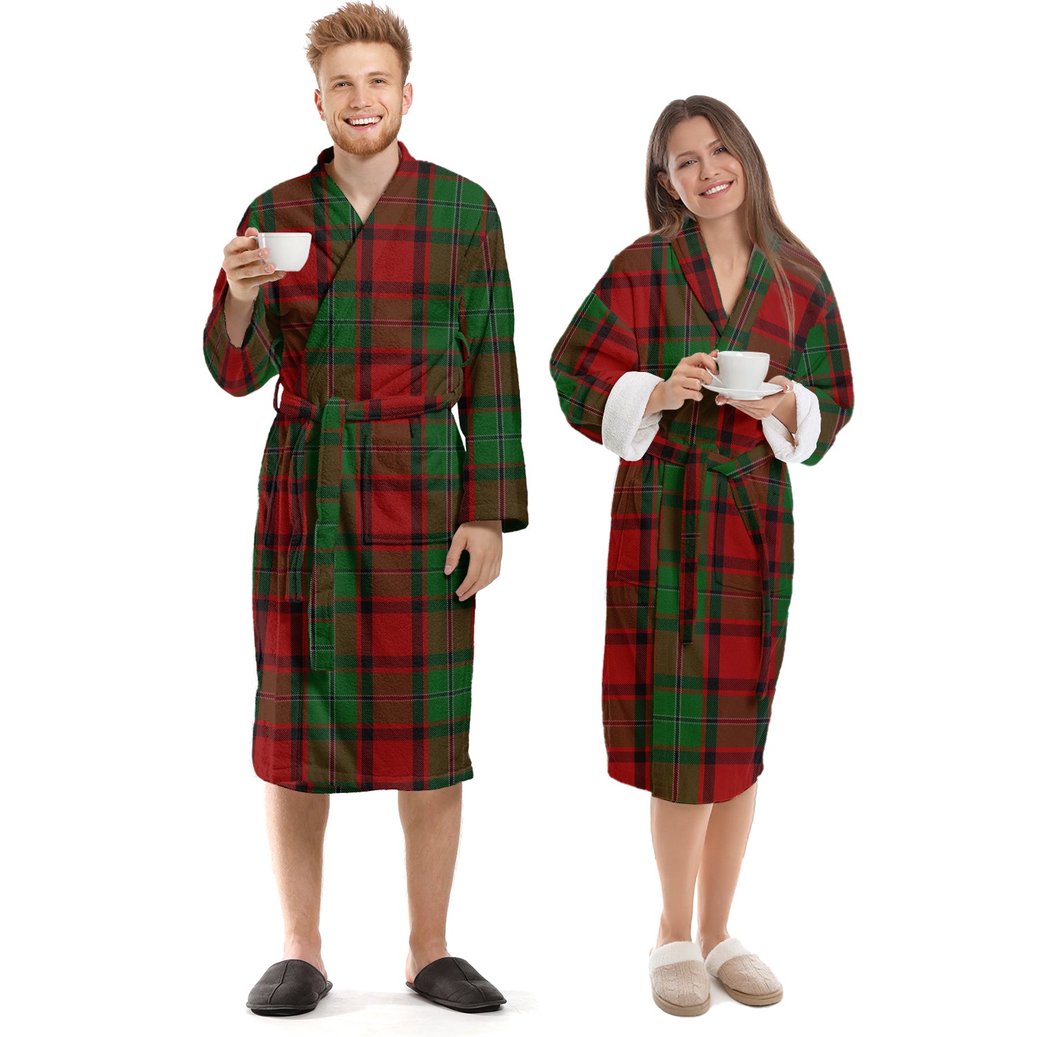 MacPhail (McPhail) Tartan Bathrobe Unisex S - Tartan Vibes Clothing