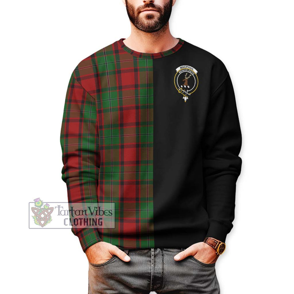 MacPhail (McPhail) Tartan Sweatshirt with Family Crest and Half Of Me Style Unisex - Tartanvibesclothing Shop