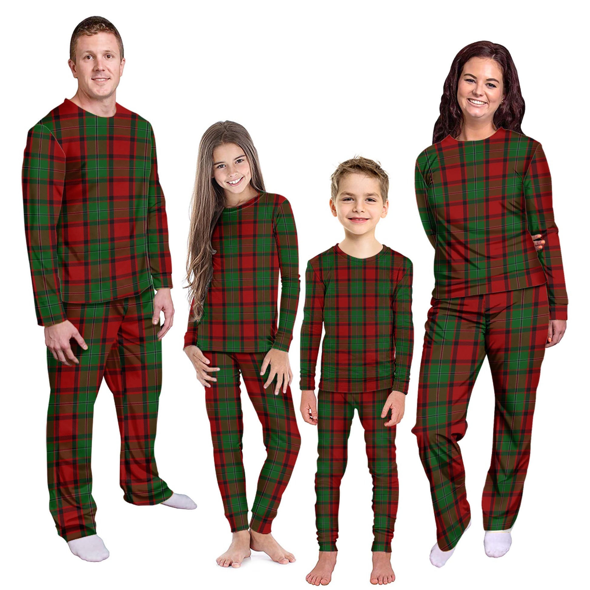 MacPhail (McPhail) Tartan Pajamas Family Set Kid - Tartan Vibes Clothing