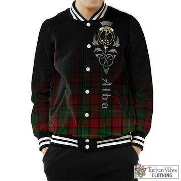 MacPhail (McPhail) Tartan Baseball Jacket Featuring Alba Gu Brath Family Crest Celtic Inspired