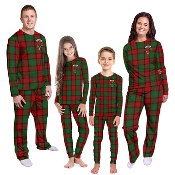 MacPhail (McPhail) Tartan Pajamas Family Set with Family Crest