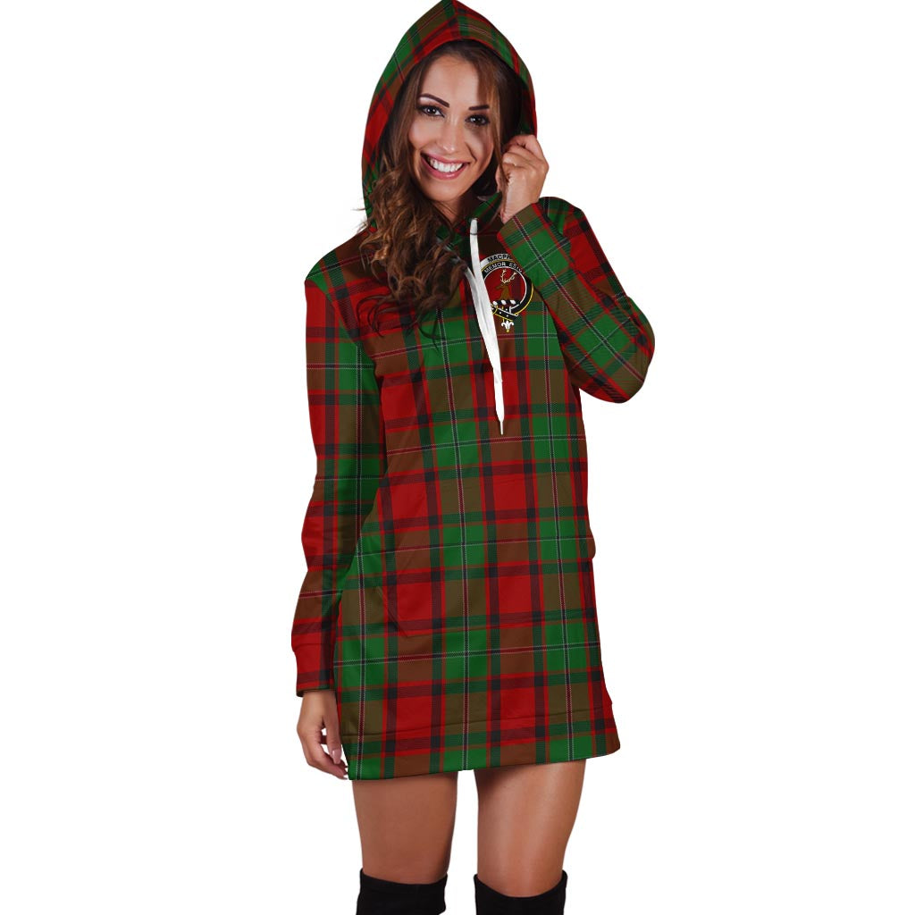 MacPhail (McPhail) Tartan Hoodie Dress with Family Crest - Tartan Vibes Clothing