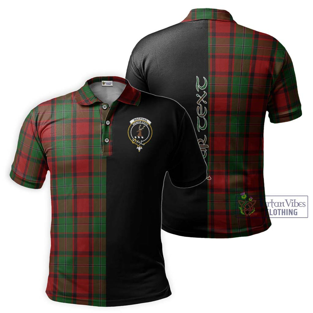 MacPhail (McPhail) Tartan Polo Shirt with Family Crest and Half Of Me Style Kid - Tartanvibesclothing Shop