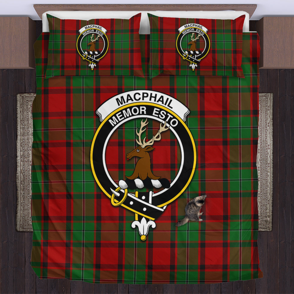 MacPhail (McPhail) Tartan Bedding Set with Family Crest US Bedding Set - Tartan Vibes Clothing