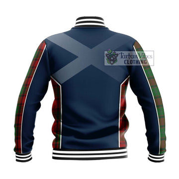 MacPhail (McPhail) Tartan Baseball Jacket with Family Crest and Lion Rampant Vibes Sport Style