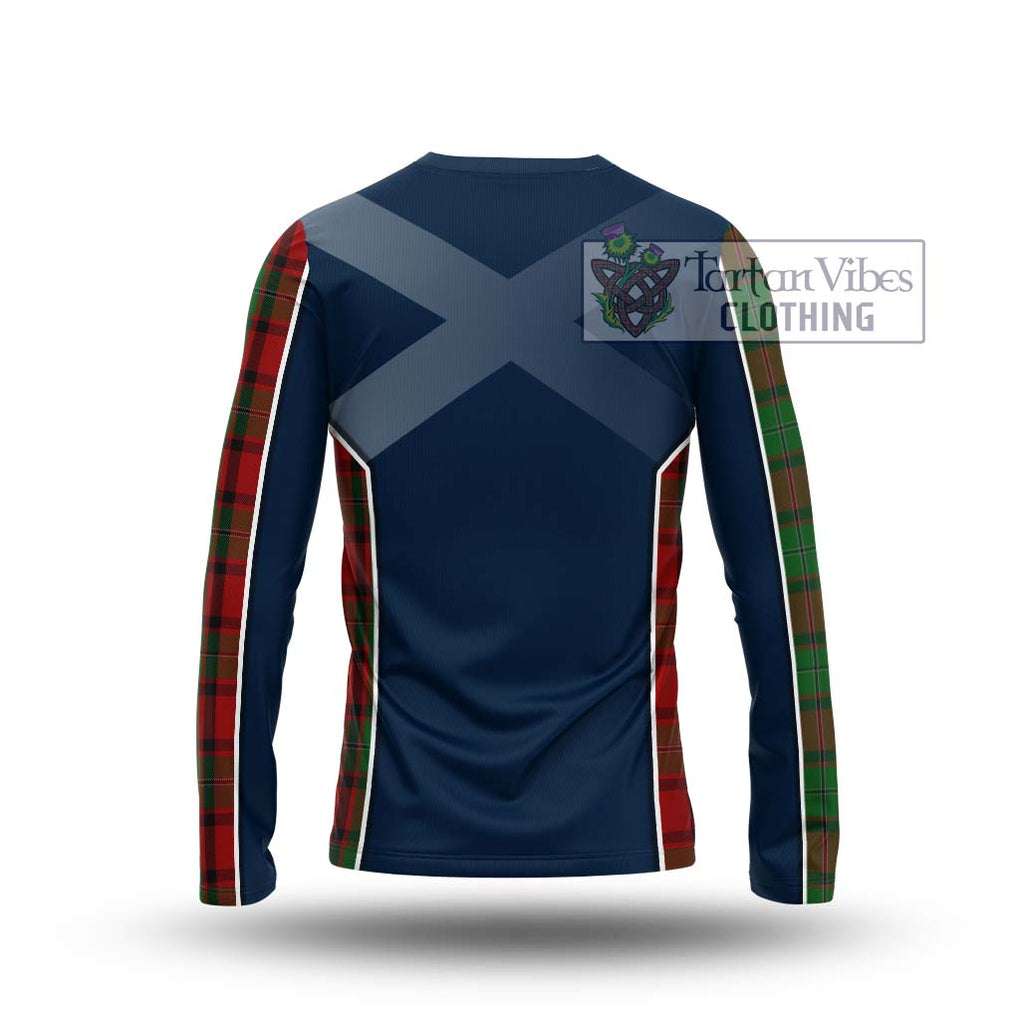 MacPhail (McPhail) Tartan Long Sleeve T-Shirt with Family Crest and Lion Rampant Vibes Sport Style - Tartan Vibes Clothing