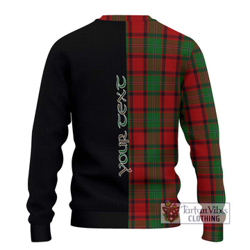 MacPhail (McPhail) Tartan Ugly Sweater with Family Crest and Half Of Me Style