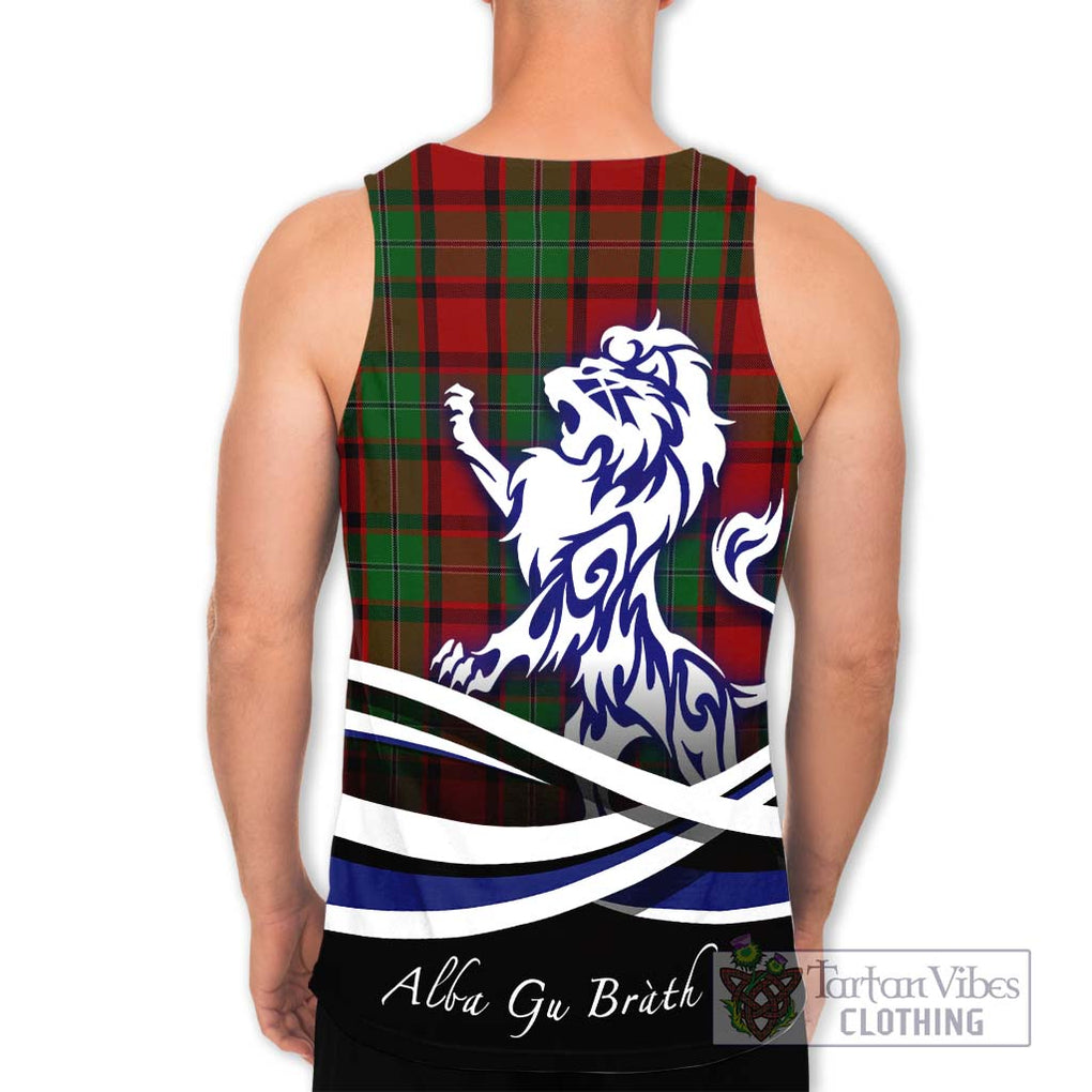 MacPhail (McPhail) Tartan Men's Tank Top with Alba Gu Brath Regal Lion Emblem - Tartanvibesclothing Shop