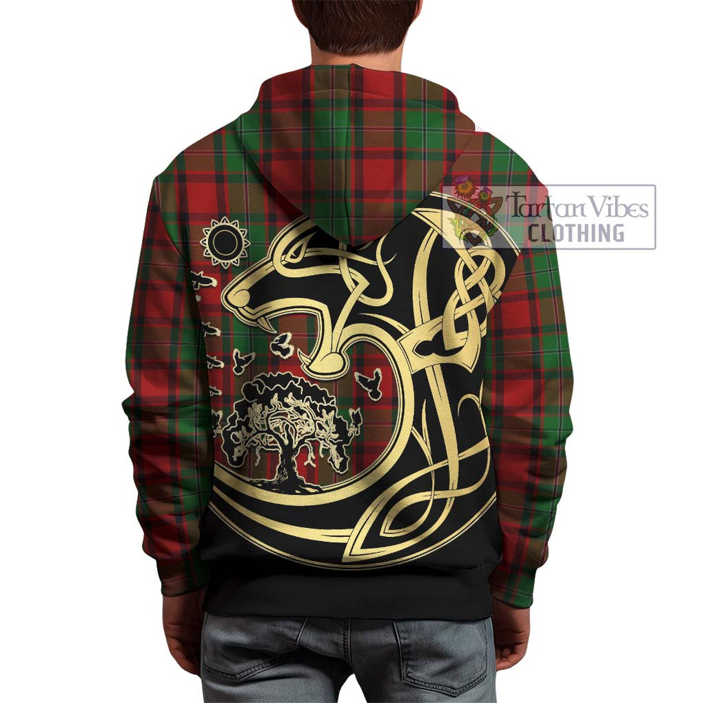 MacPhail (McPhail) Tartan Hoodie with Family Crest Celtic Wolf Style - Tartan Vibes Clothing