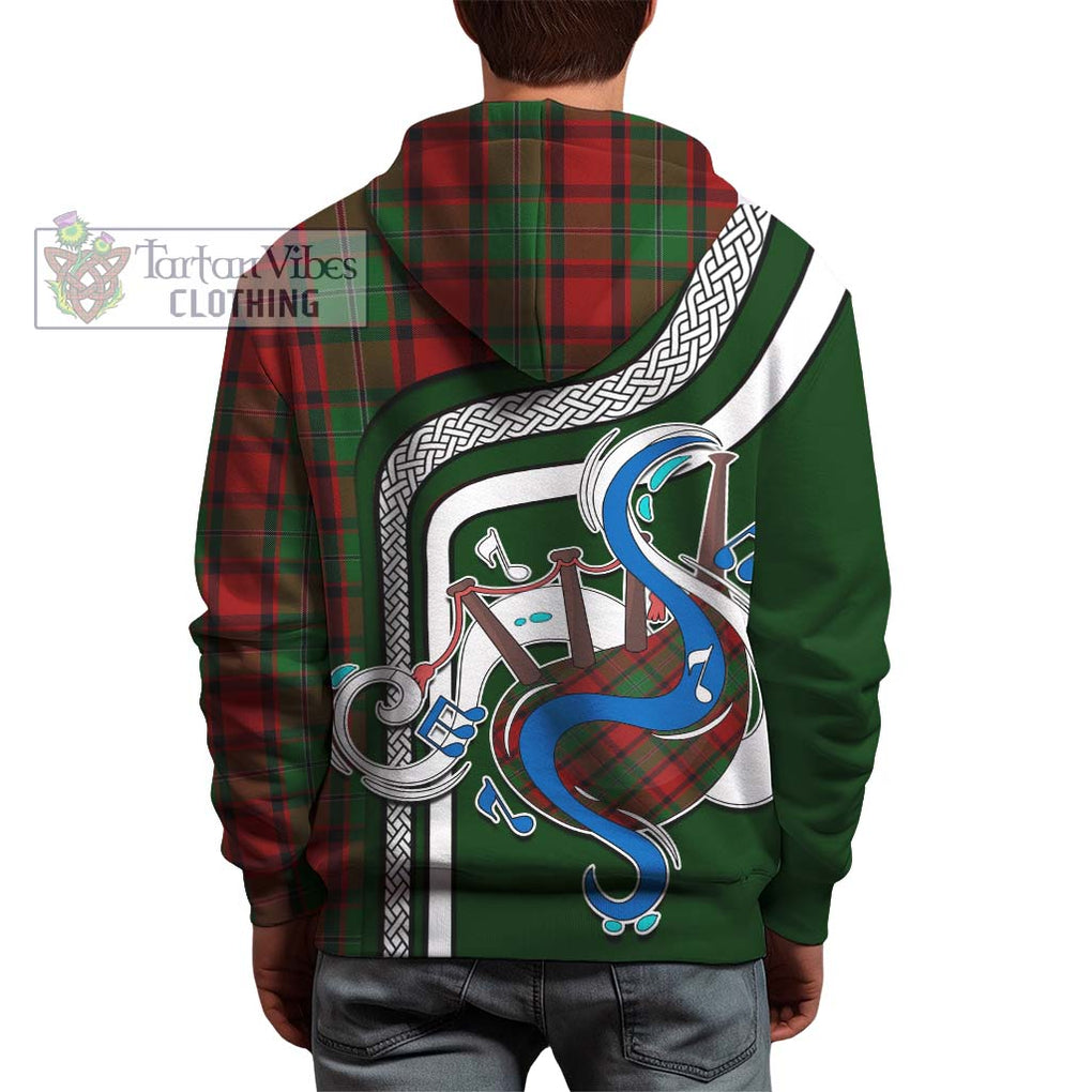 MacPhail (McPhail) Tartan Hoodie with Epic Bagpipe Style - Tartanvibesclothing Shop