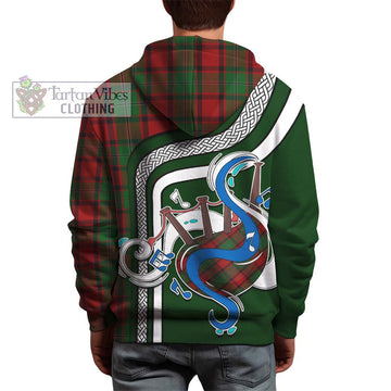 MacPhail (McPhail) Tartan Hoodie with Epic Bagpipe Style