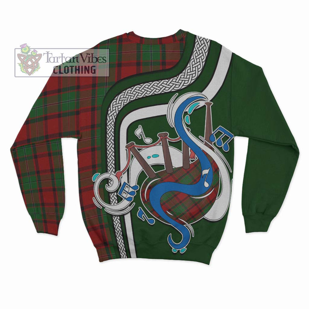 Tartan Vibes Clothing MacPhail Tartan Sweatshirt with Epic Bagpipe Style