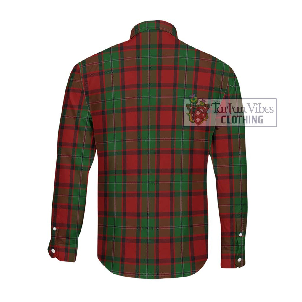 MacPhail (McPhail) Tartan Long Sleeve Button Shirt with Family Crest DNA In Me Style - Tartanvibesclothing Shop