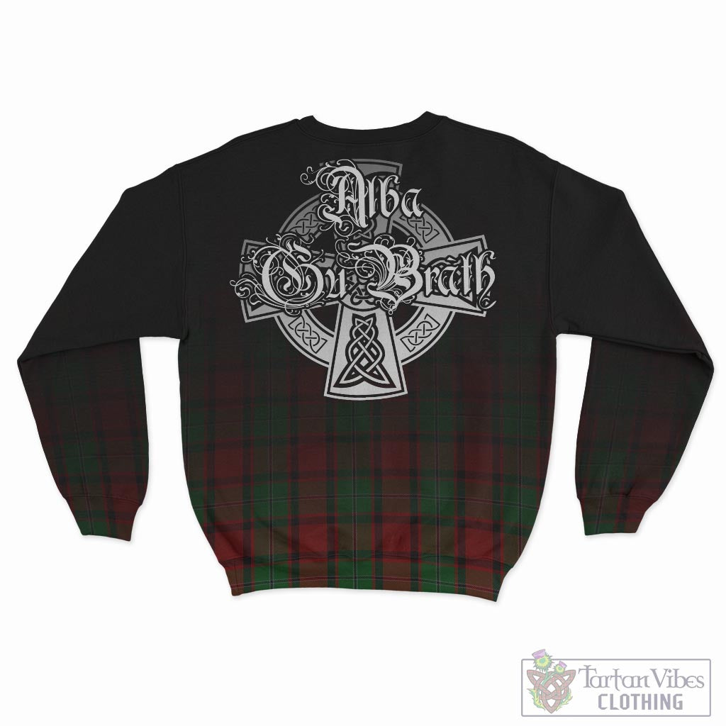 Tartan Vibes Clothing MacPhail Tartan Sweatshirt Featuring Alba Gu Brath Family Crest Celtic Inspired