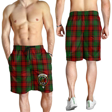 MacPhail (McPhail) Tartan Mens Shorts with Family Crest