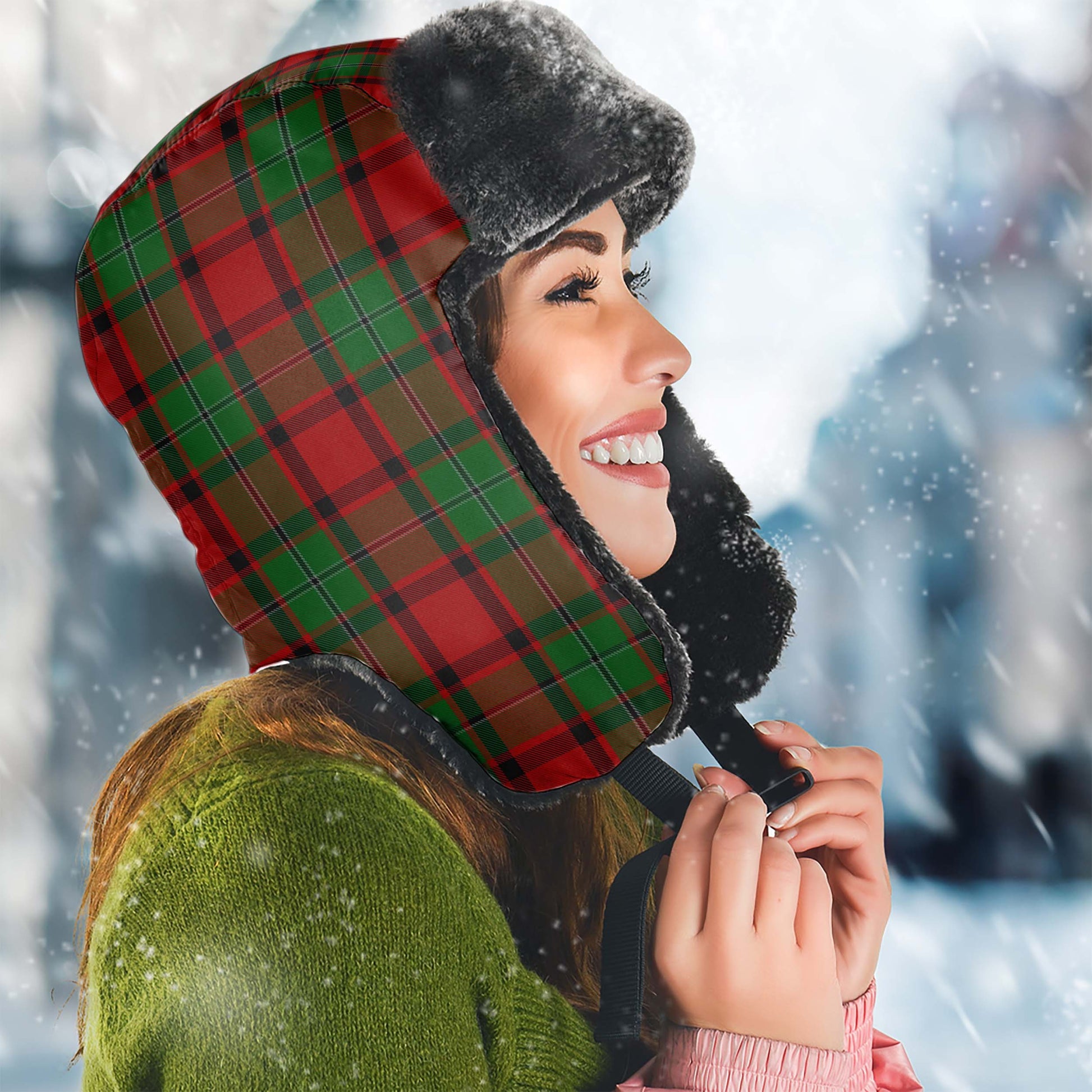 MacPhail Tartan Winter Trapper Hat - Tartanvibesclothing