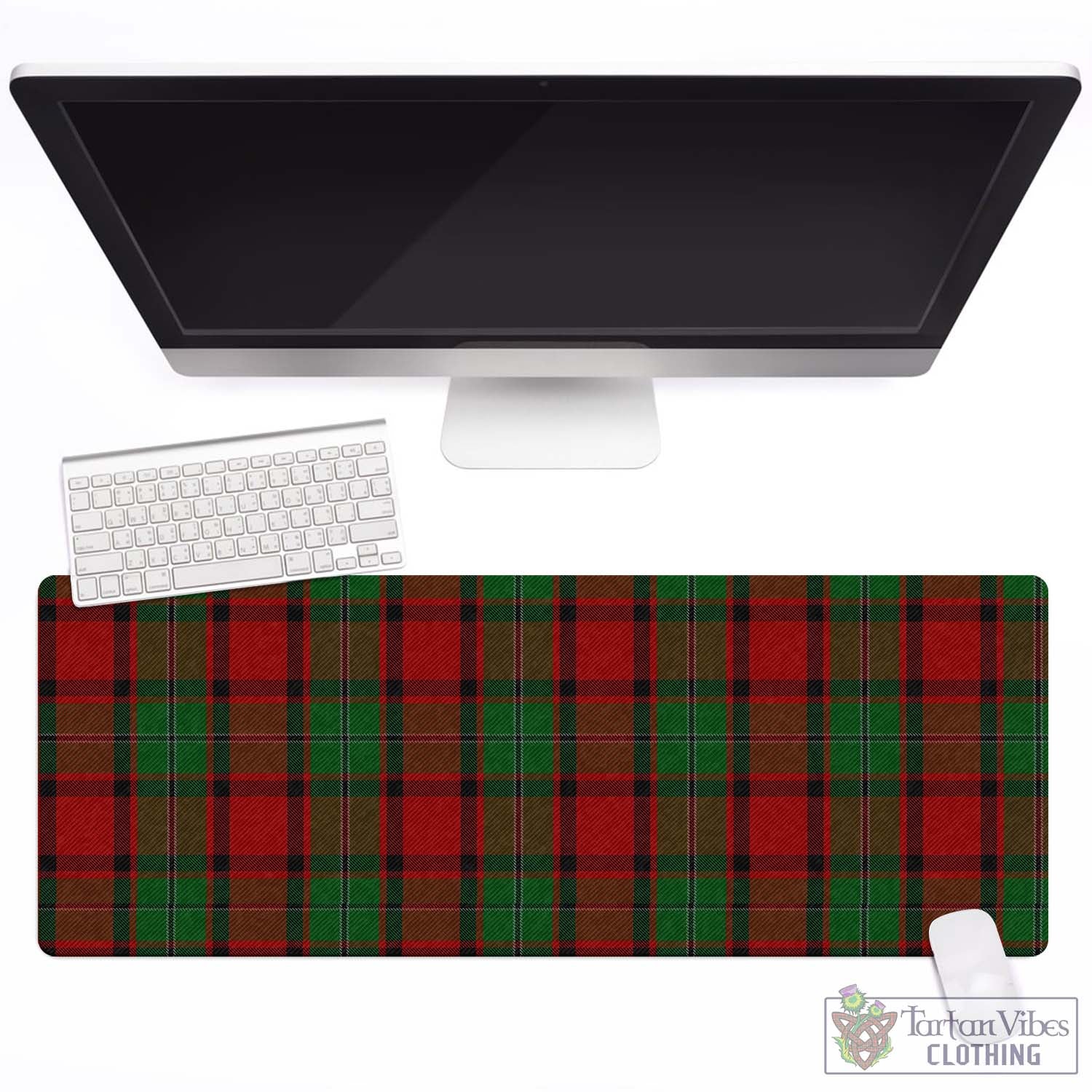 Tartan Vibes Clothing MacPhail Tartan Mouse Pad