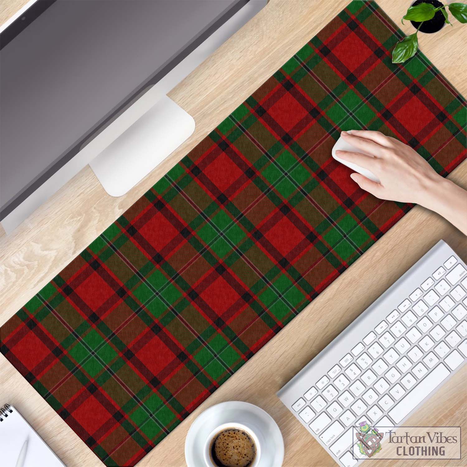 Tartan Vibes Clothing MacPhail Tartan Mouse Pad