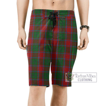 MacPhail Blue Bands Tartan Men's Board Shorts