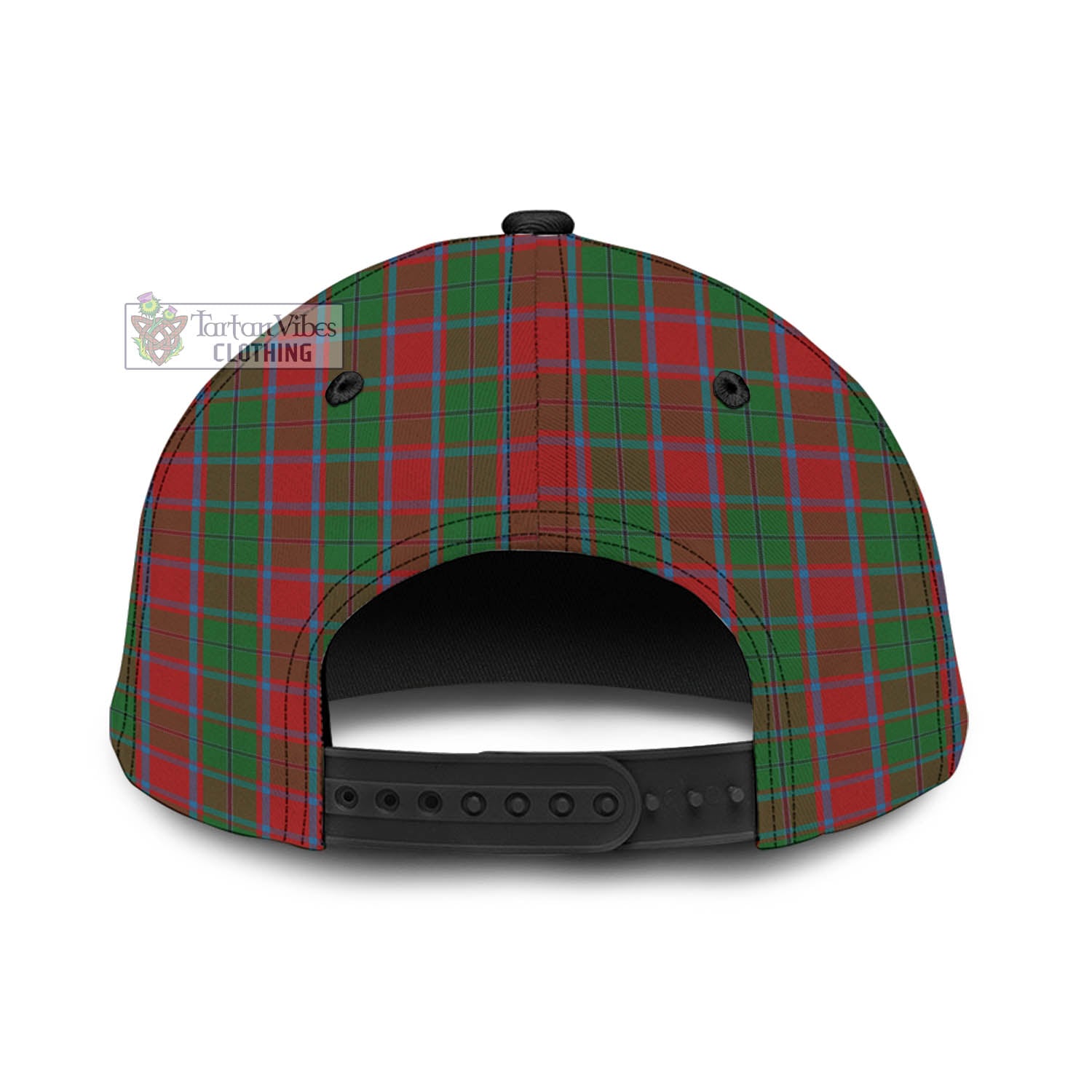 Tartan Vibes Clothing MacPhail Blue Bands Tartan Classic Cap with Family Crest In Me Style