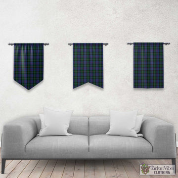 MacPhail Hunting Tartan Gonfalon, Tartan Banner